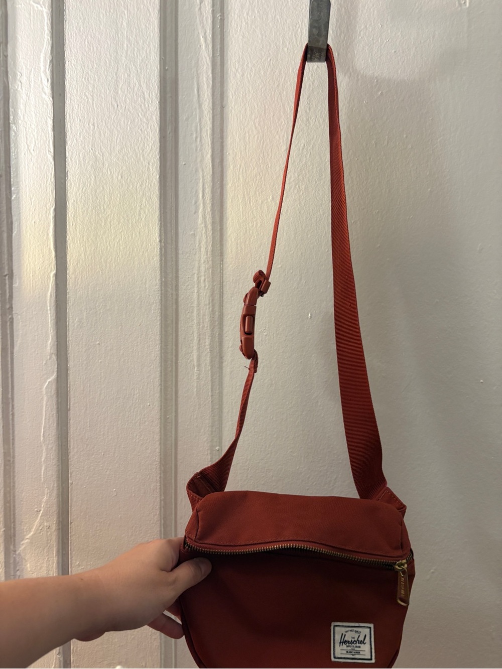 Herschel Supply Company Rust Red Crossbody Bag